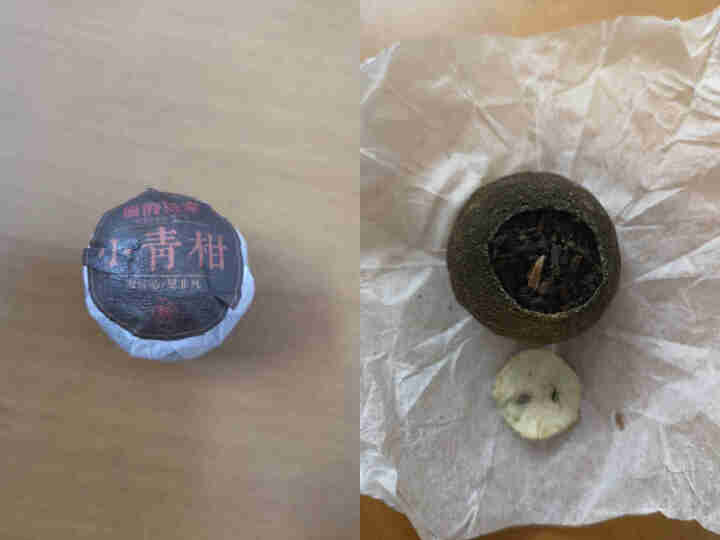 【新品上市】梅府茗家 小青柑 茶叶 柑普茶 新会陈皮 普洱茶 熟茶宫廷普洱150克罐装怎么样，好用吗，口碑，心得，评价，试用报告,第3张