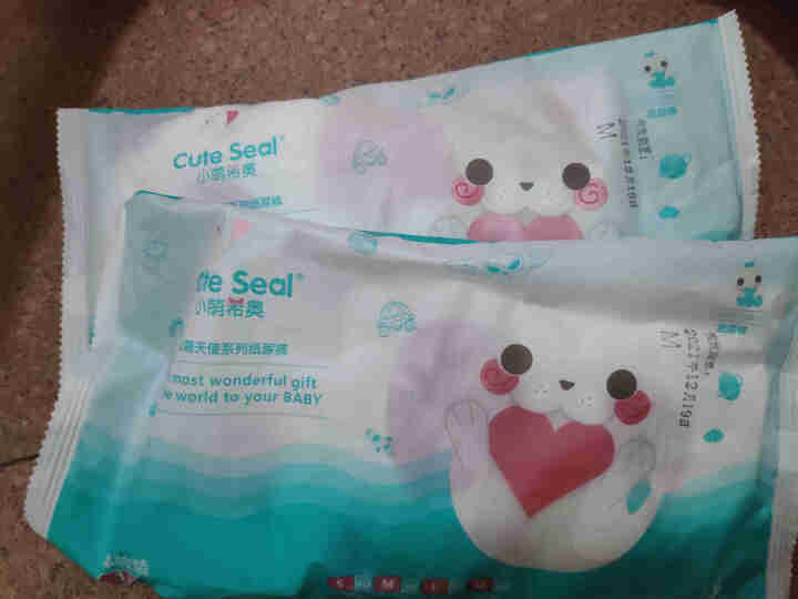 小萌希奥（Cute Seal）纸尿裤新品试用装尿不湿男女通用M 软萌天使纸尿裤,第2张