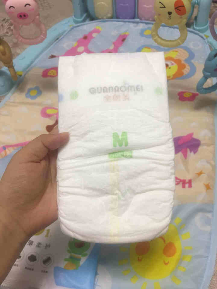 全奥美（Quanaomei）轻薄柔护系列婴儿纸尿裤尿不湿尿裤NB/S/M/L/XL 体验装M 4片（6,第4张