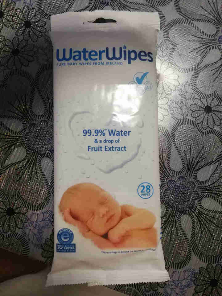 WaterWipes 爱尔兰进口 婴幼儿专用水湿巾 28抽 试用怎么样，好用吗，口碑，心得，评价，试用报告,第2张