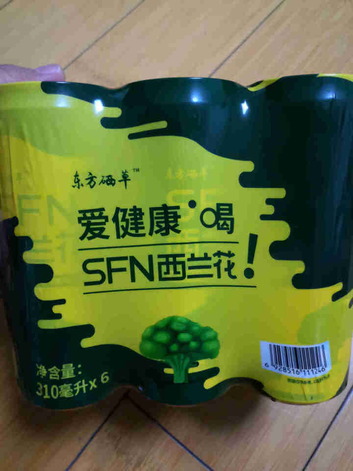 东方硒草 SFN西兰花植物饮料 种子水提物 萝卜硫苷 酸甜爽口 整箱装 310ml*6罐装怎么样，好用吗，口碑，心得，评价，试用报告,第2张