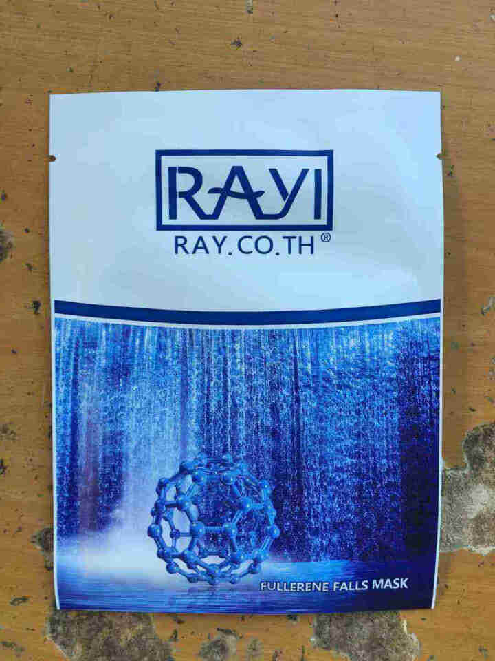 RAY.CO.TH 富勒烯瀑布补水面膜 拉丝（美白保湿控油修护收缩毛孔） 3片贴，无外包装怎么样，好用吗，口碑，心得，评价，试用报告,第2张