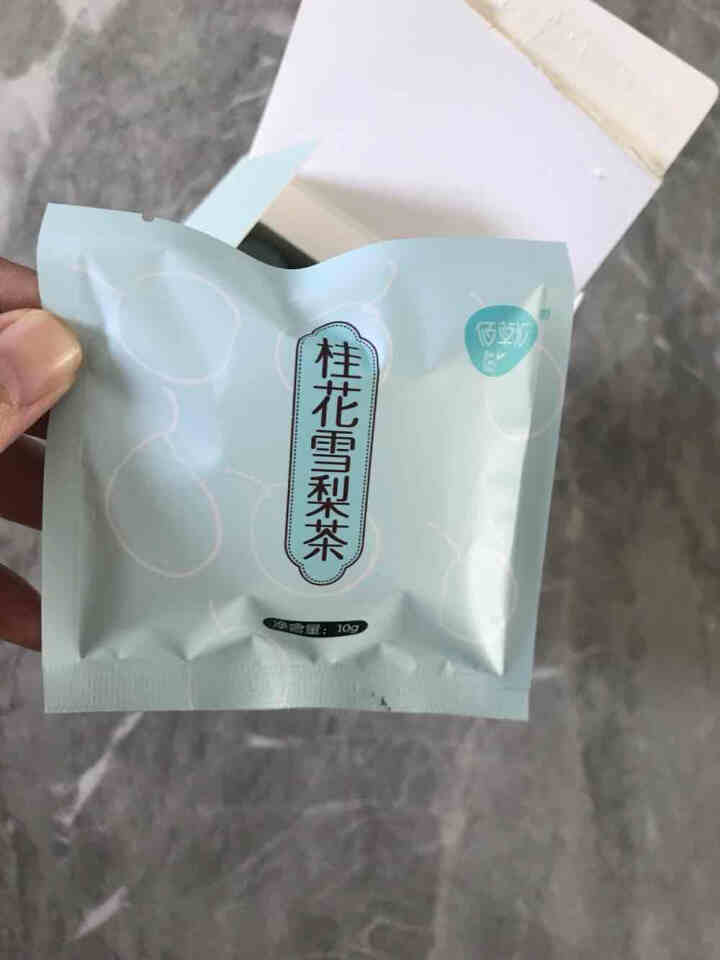 佰草汇 桂花雪梨茶教师润嗓子的茶组合护嗓润喉花草茶80克/盒怎么样，好用吗，口碑，心得，评价，试用报告,第3张