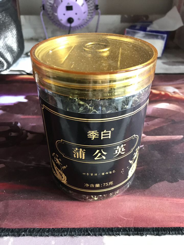 【买2送1同款】季白 茶叶 花草茶 蒲公英茶花茶 婆婆丁蒲公英根叶茶 75g/罐可搭配怎么样，好用吗，口碑，心得，评价，试用报告,第2张