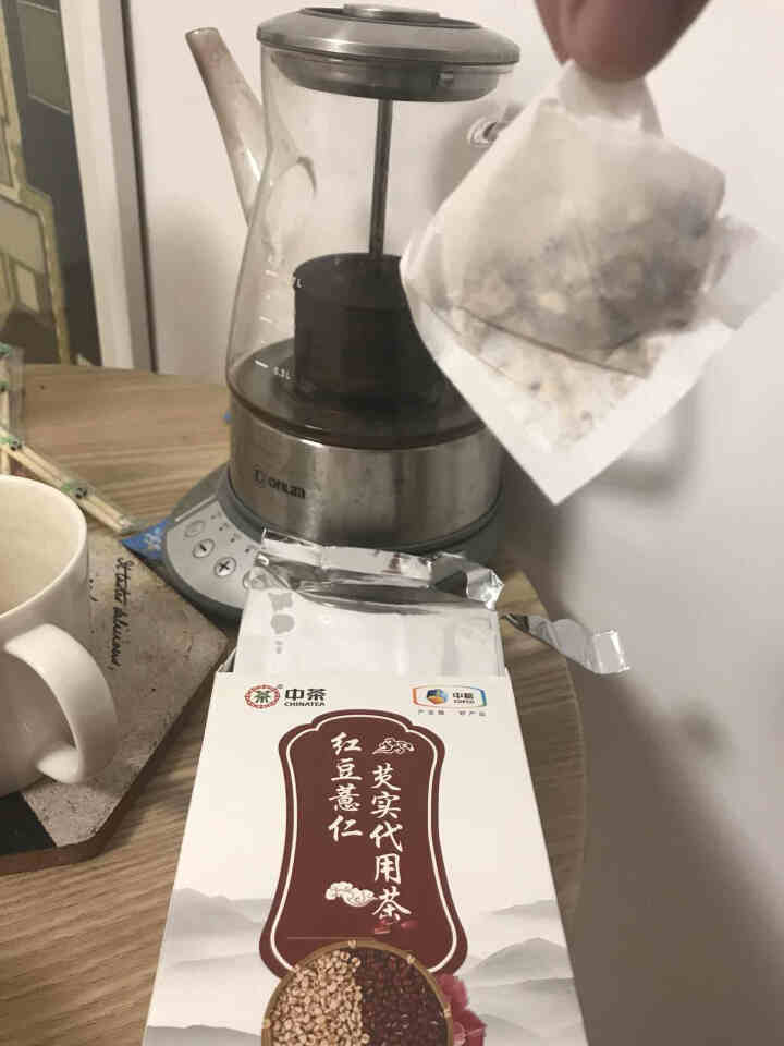 【中茶花草茶旗舰店】 中粮集团 红豆薏米茶 薏仁 芡实 大麦茶 苦荞茶 陈皮 代用茶 茶叶 150g怎么样，好用吗，口碑，心得，评价，试用报告,第3张