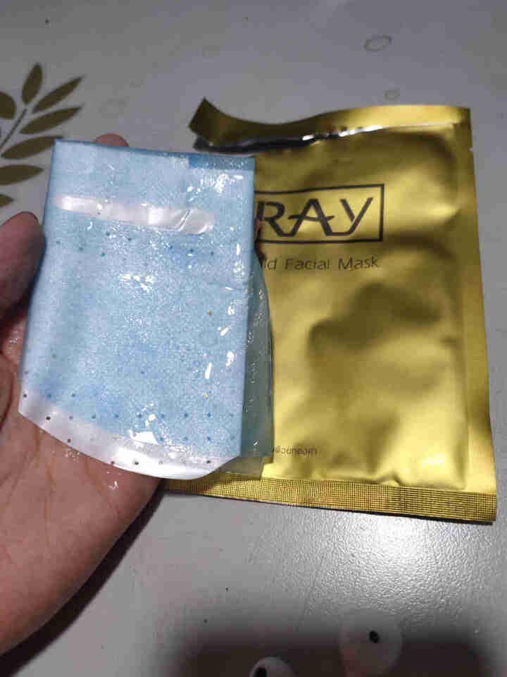 妆蕾RAY补水面膜 金色2盒（RAY蚕丝面膜 泰国进口 补水保湿 收缩毛孔 提亮肤色）怎么样，好用吗，口碑，心得，评价，试用报告,第2张