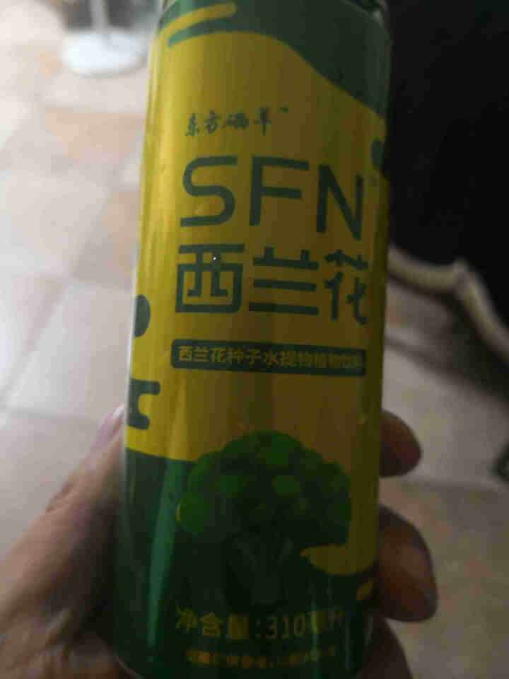 东方硒草 SFN西兰花植物饮料 种子水提物 萝卜硫苷 酸甜爽口 整箱装 310ml*6罐装怎么样，好用吗，口碑，心得，评价，试用报告,第3张