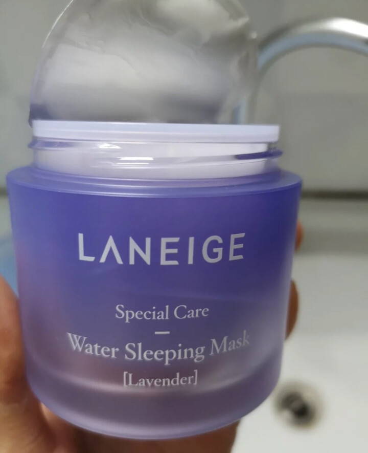 兰芝(LANEIGE)夜间修护睡眠面膜(薰衣草香)70ml (补水保湿护肤品）怎么样，好用吗，口碑，心得，评价，试用报告,第2张