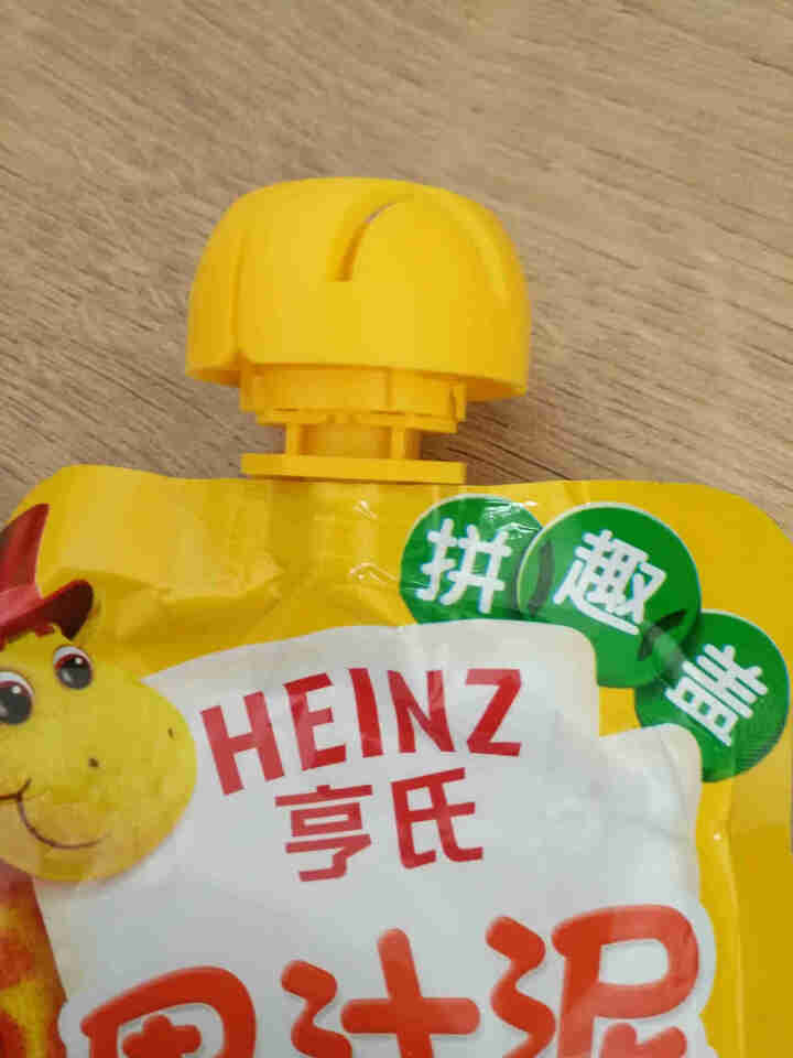 亨氏 (Heinz) 婴幼儿辅食 宝宝零食 苹果草莓 乐维滋婴儿辅食水果泥120g(1,第4张