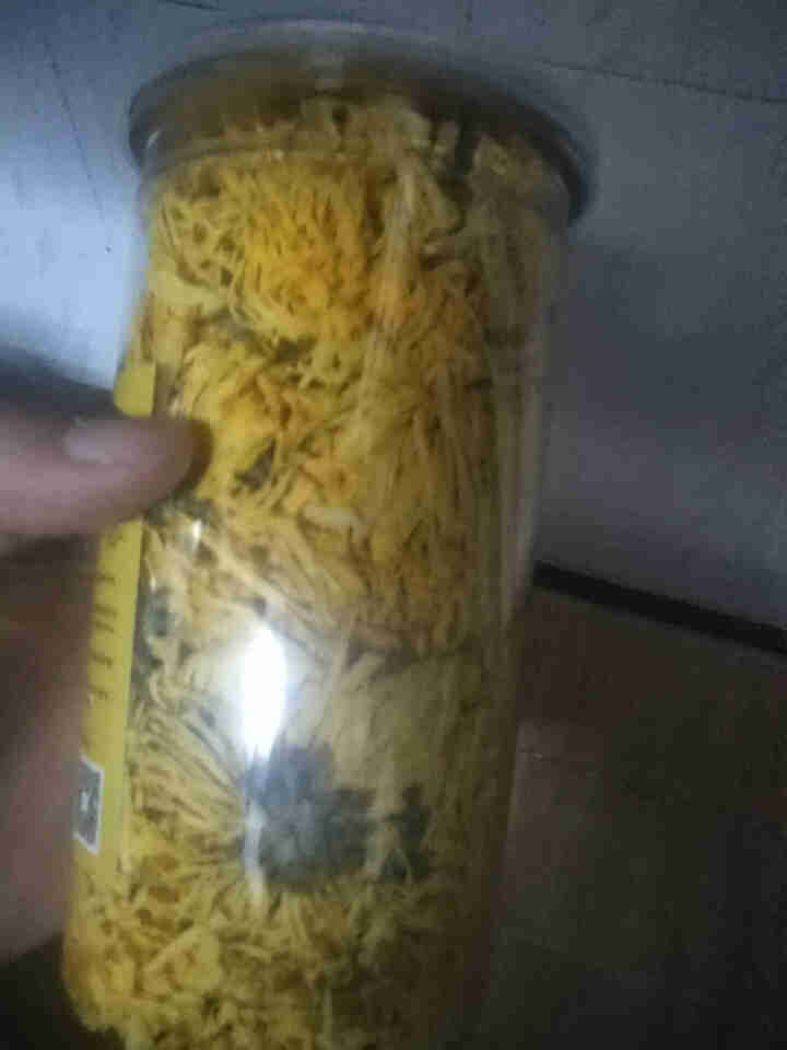 【买2送1再送杯】菊花茶 金丝皇菊35克约80朵 一朵一杯去火下火茶叶 搭特级胎菊金银花凉茶蒲公英茶 金丝皇菊大花泡开5,第2张