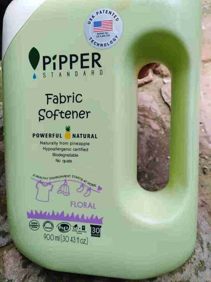 PIPPER 柔顺剂 900ml 衣物柔顺剂 植物酵素 花香型怎么样，好用吗，口碑，心得，评价，试用报告,第2张