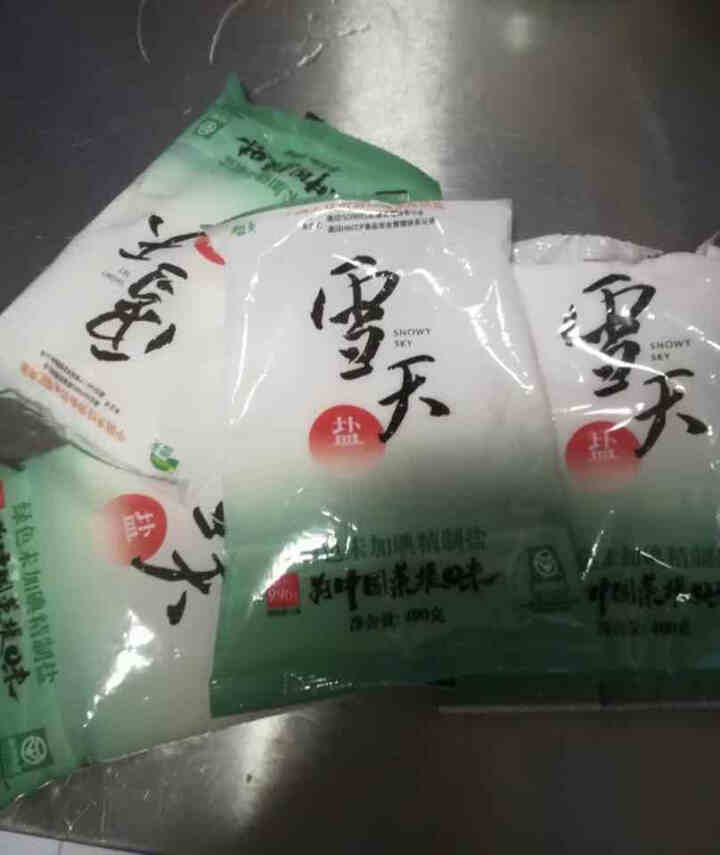 雪天未加碘精制盐400g*6包 无碘食用盐怎么样，好用吗，口碑，心得，评价，试用报告,第5张