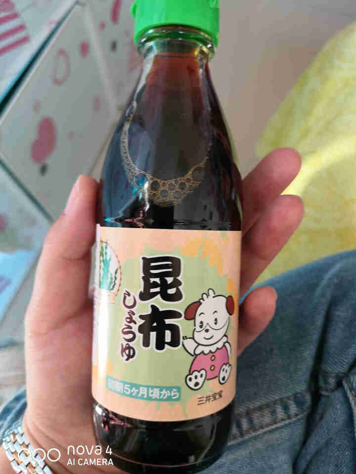 三井宝宝婴儿辅食 昆布酱油调味汁200ml 海带酱油 婴幼儿调味品 日本进口儿童酱油怎么样，好用吗，口碑，心得，评价，试用报告,第2张