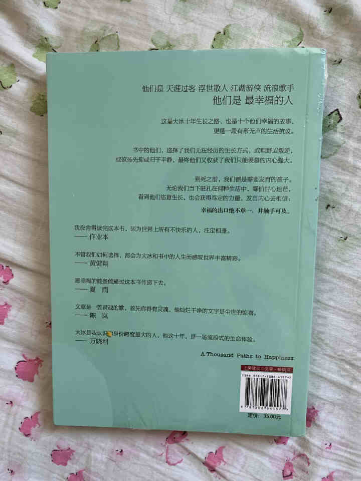 大冰著  他们*幸福中国当代散文随笔个人成长自传青春文学成人大冰的书小说励志小说 图书怎么样，好用吗，口碑，心得，评价，试用报告,第3张