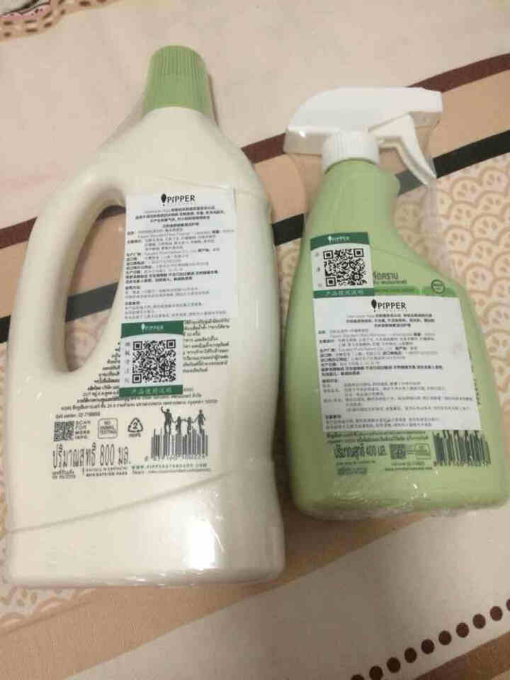 PIPPER 去渍剂400ml+地板清洁剂800ml 菠萝酵素怎么样，好用吗，口碑，心得，评价，试用报告,第2张