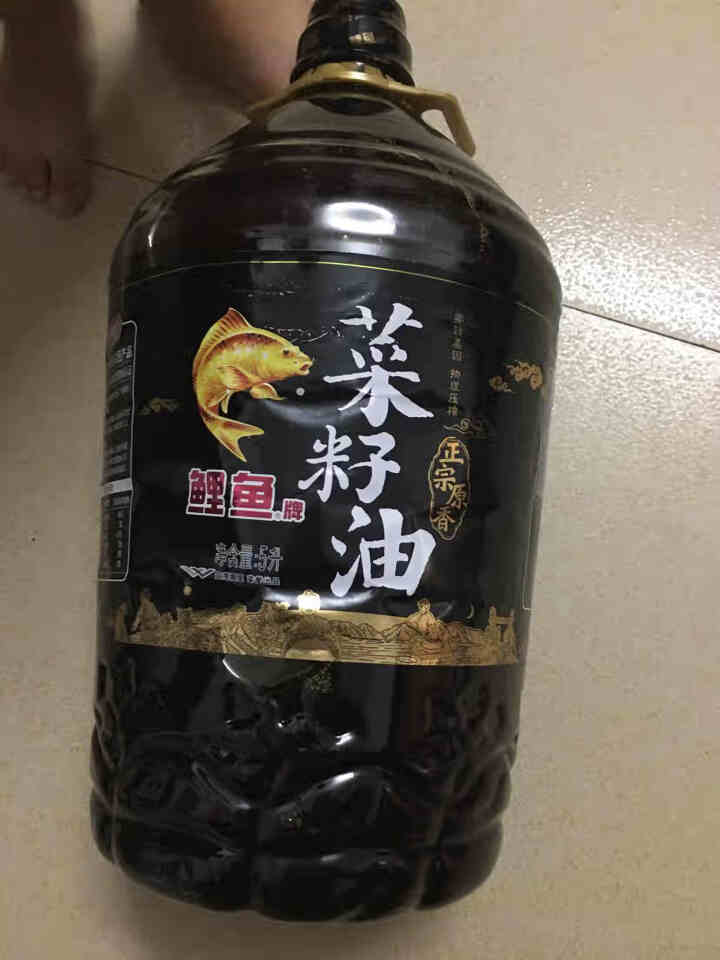 鲤鱼牌 正宗原香菜籽油5L 四川菜籽油 非转基因压榨   生态基地 小榨 食用油怎么样，好用吗，口碑，心得，评价，试用报告,第3张