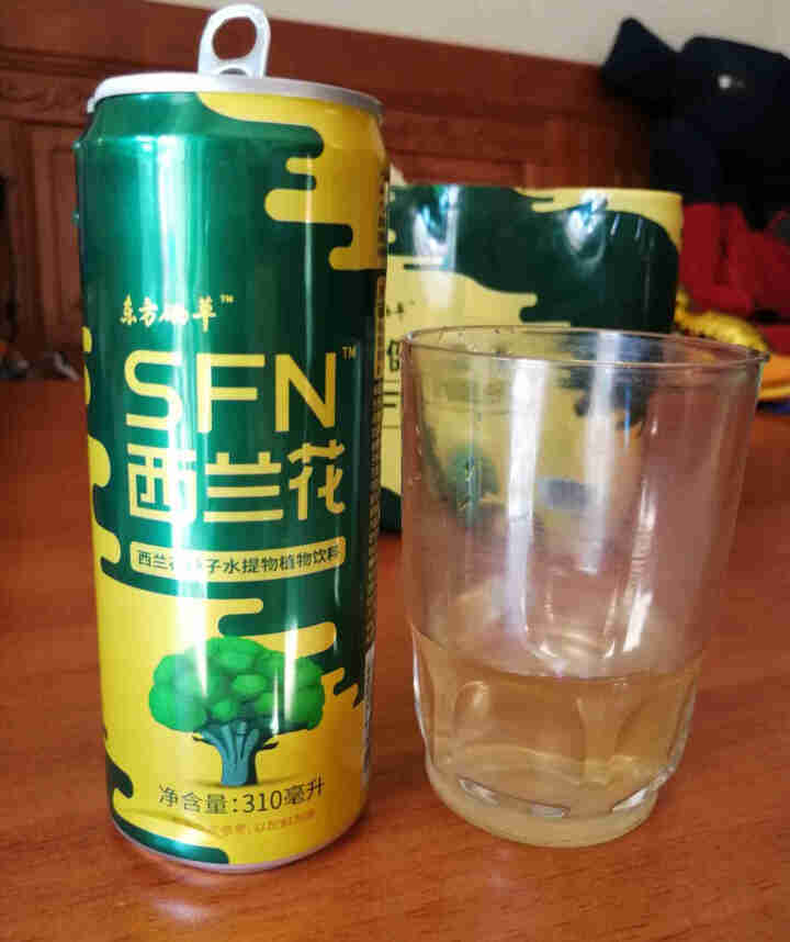 东方硒草 SFN西兰花植物饮料 种子水提物 萝卜硫苷 酸甜爽口 整箱装 310ml*6罐装怎么样，好用吗，口碑，心得，评价，试用报告,第4张