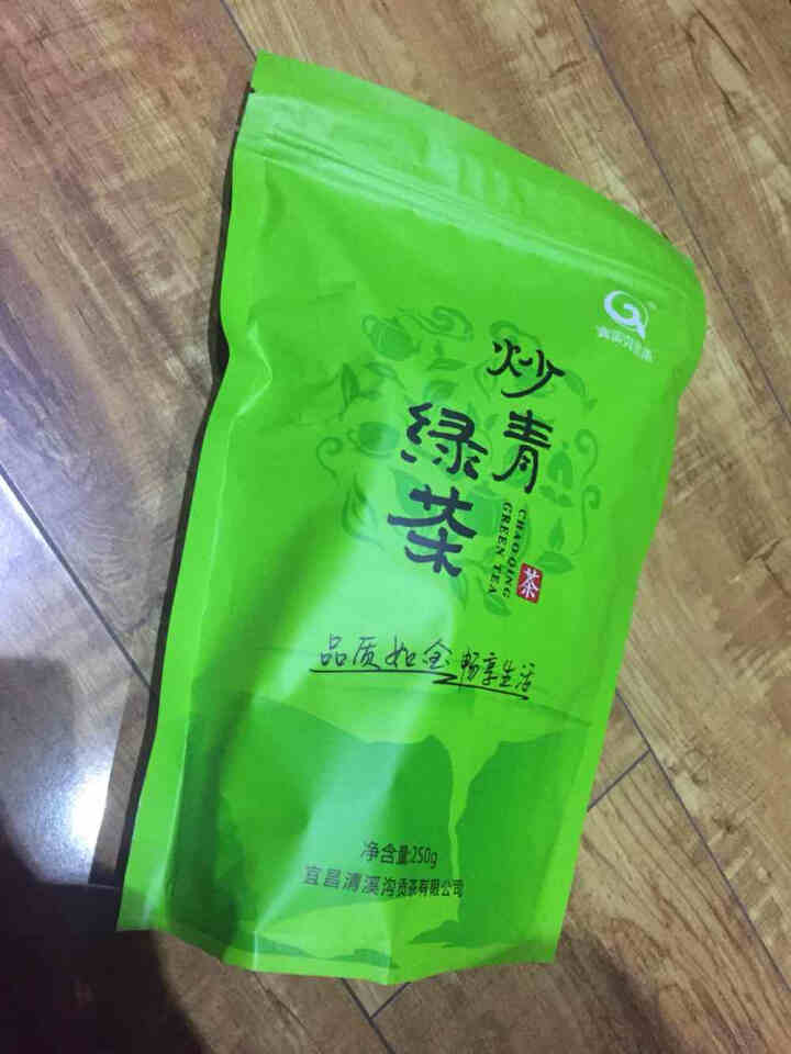 湖北宜昌绿茶2019新茶高山云雾绿茶叶包250克可礼盒袋装茶 手工茶春茶日照充足清溪沟旗舰店原叶炒青 草绿色怎么样，好用吗，口碑，心得，评价，试用报告,第4张