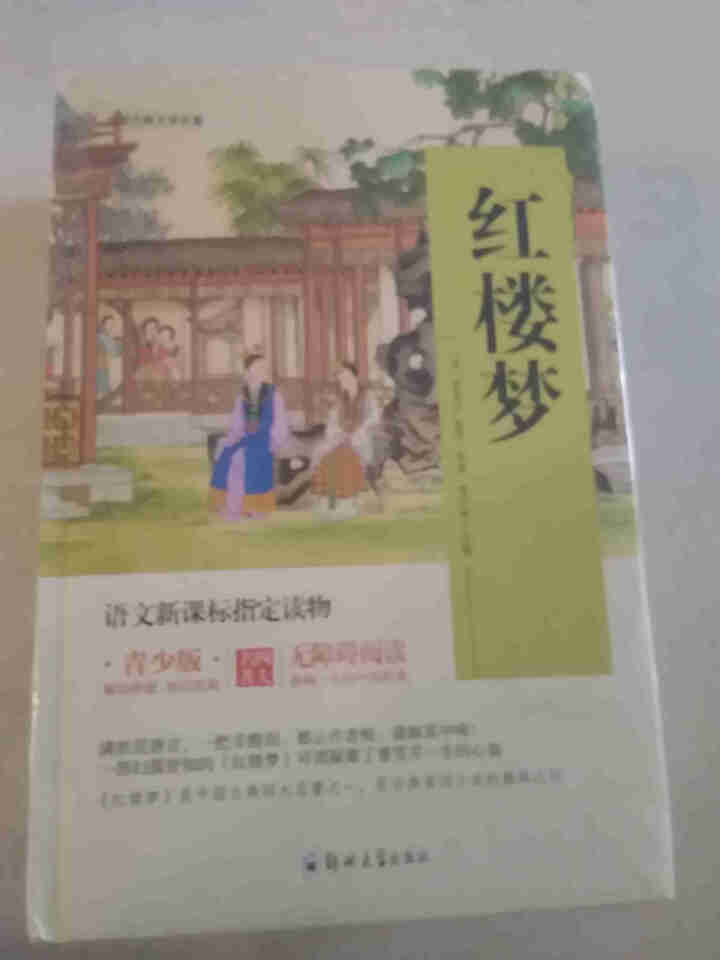 四大名著青少版全套4册语文新课标三国演义西游记红楼梦水浒传原著三四五年级初中必读课外书怎么样，好用吗，口碑，心得，评价，试用报告,第2张