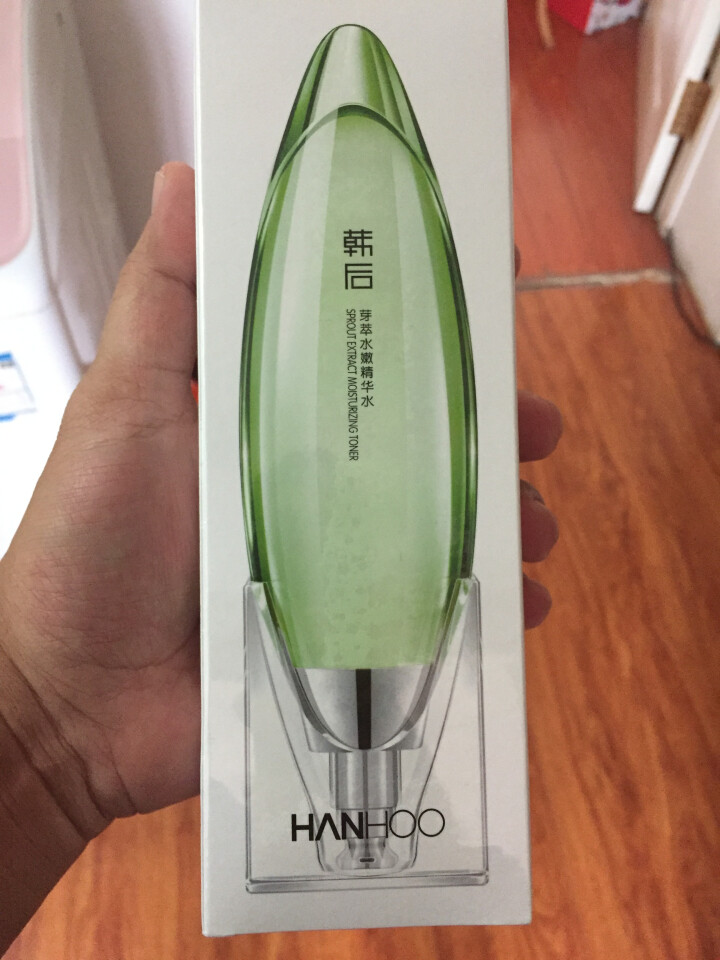 韩后（Hanhoo）芽萃水嫩精华水120ml(烟酰胺女面部补水控油保湿收缩毛孔 补水保湿 小嫩水 精华水精华液)怎么样，好用吗，口碑，心得，评价，试用报告,第2张