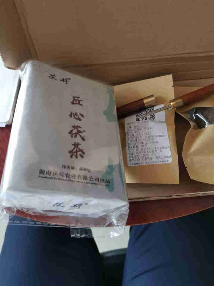 茯将 湖南安化黑茶 2018年400克匠心茯茶 茯砖茶 金花茂盛怎么样，好用吗，口碑，心得，评价，试用报告,第4张