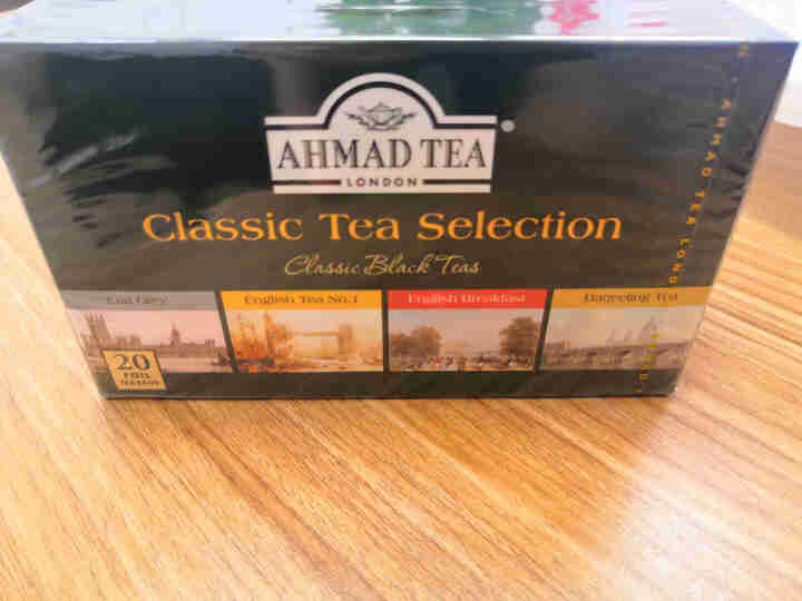 进口亚曼(AHMAD TEA)英式伯爵红茶 经典组合装大吉岭英式早餐袋泡红茶2g*20袋怎么样，好用吗，口碑，心得，评价，试用报告,第2张