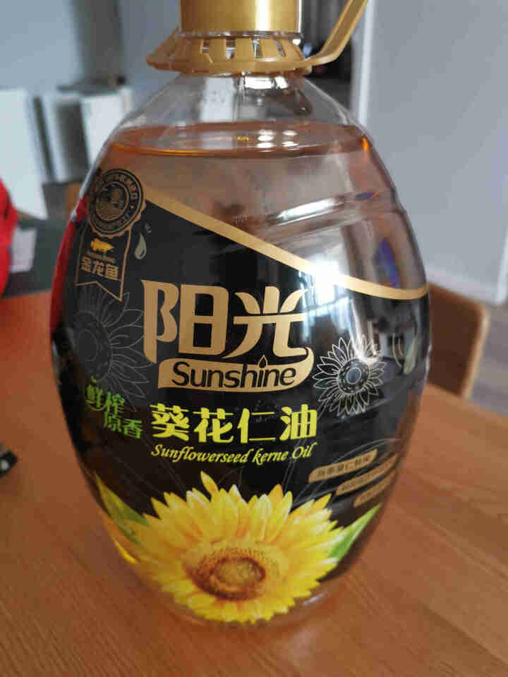 金龙鱼 食用油 阳光鲜榨原香葵花仁油5L怎么样，好用吗，口碑，心得，评价，试用报告,第2张