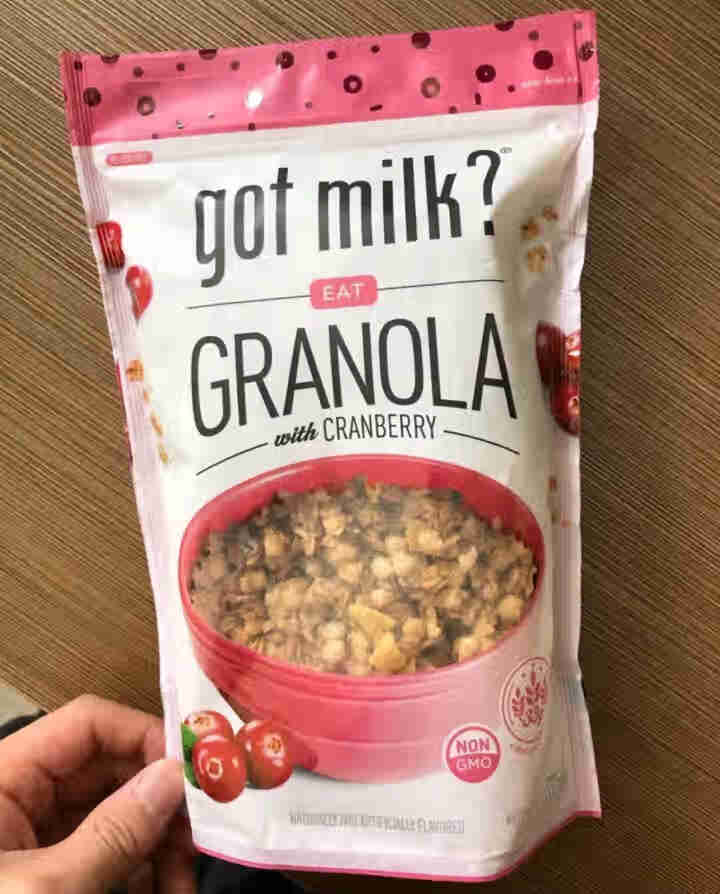 【买一赠二】gotmilk? 欧洲进口蔓越莓水果麦片 即食免煮早餐冲饮谷物 375g/袋怎么样，好用吗，口碑，心得，评价，试用报告,第2张