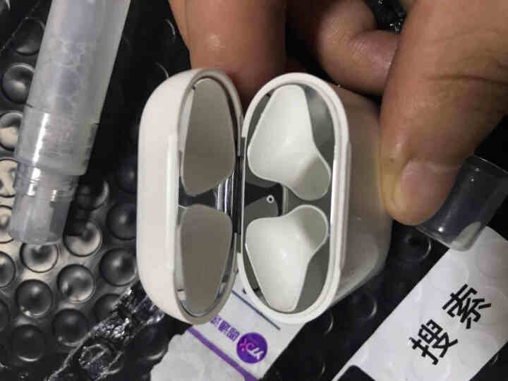 与乐 AirPods清洁套装 蓝丁胶苹果airpods1/2代清洁泥工具除防尘贴手机屏幕清洁神器 与乐正品清洁套装|1代防尘贴怎么样，好用吗，口碑，心得，评价，,第3张