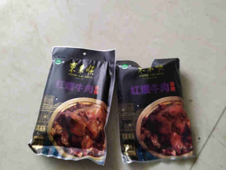 东来顺红煨牛肉香辣味200g*2 内蒙清真红焖熟牛肉浓汁炖牛肉 加热即食怎么样，好用吗，口碑，心得，评价，试用报告,第4张