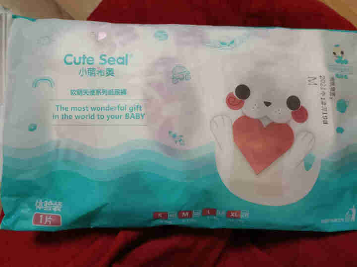 小萌希奥（Cute Seal）纸尿裤新品试用装尿不湿男女通用M 软萌天使纸尿裤,第3张