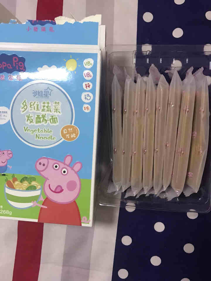 小猪佩奇Peppa Pig 婴幼儿 多维蔬菜面条 婴儿辅食 宝宝儿童营养面条 268g怎么样，好用吗，口碑，心得，评价，试用报告,第3张