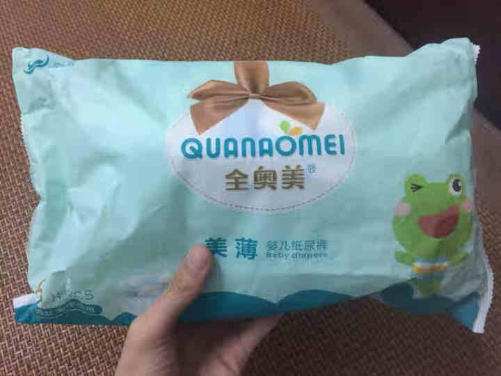 全奥美（Quanaomei）美薄系列婴儿纸尿裤尿不湿尿裤NB/S/M/L/XL XL码体验装/8片怎么样，好用吗，口碑，心得，评价，试用报告,第2张