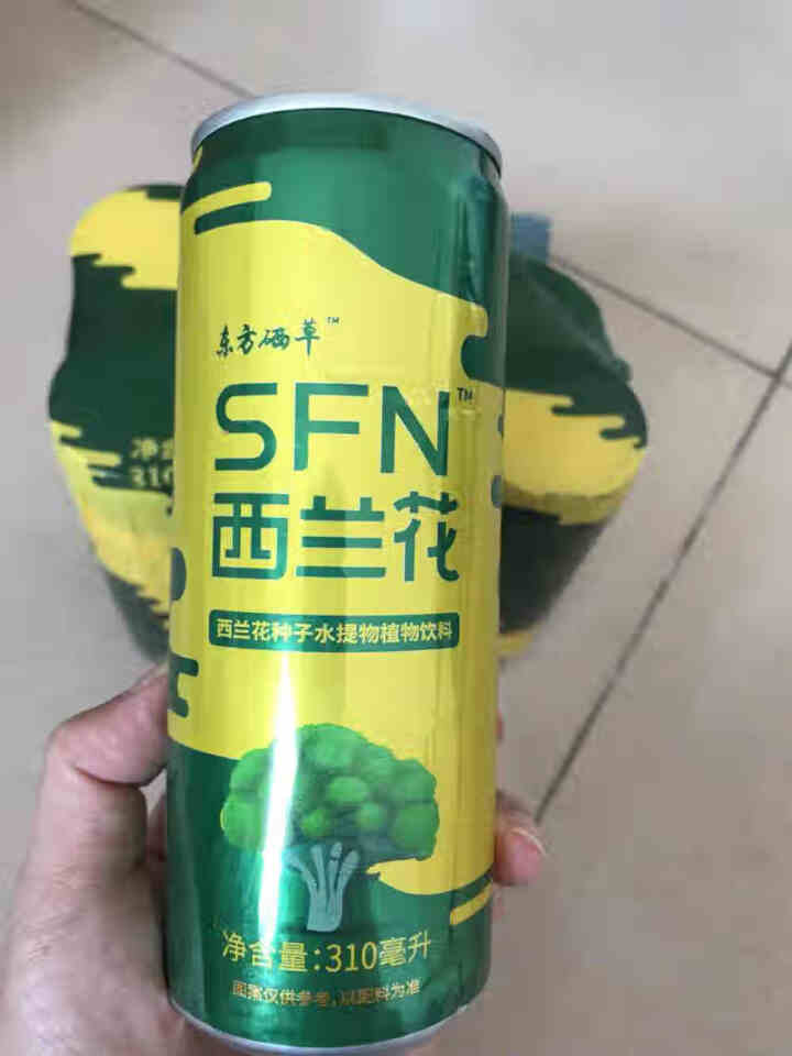 东方硒草 SFN西兰花植物饮料 种子水提物 萝卜硫苷 酸甜爽口 整箱装 310ml*6罐装怎么样，好用吗，口碑，心得，评价，试用报告,第4张