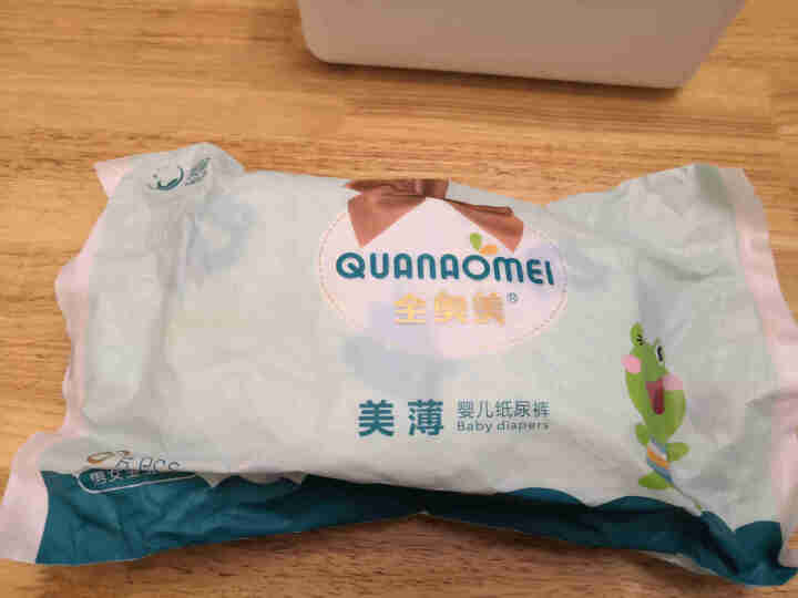 全奥美（Quanaomei）美薄系列婴儿纸尿裤尿不湿尿裤M码52片 M码体验装/8片怎么样，好用吗，口碑，心得，评价，试用报告,第2张