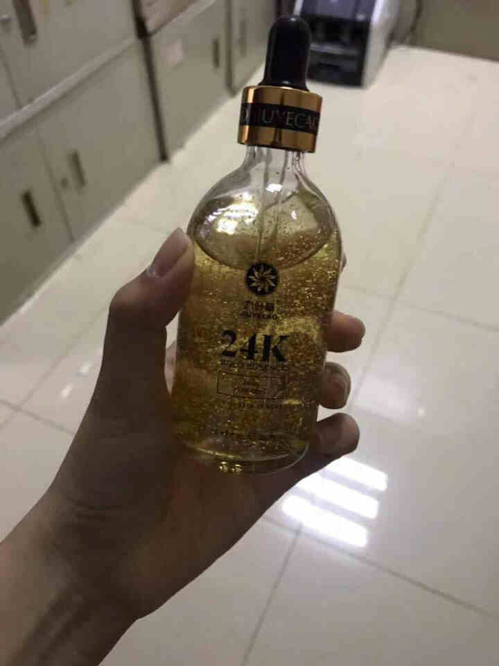 九叶草 24K黄金精华玻尿酸原液 抗皱紧致去黄 烟酰胺 收缩毛孔粗大修复补水保湿提亮肤色 单瓶装怎么样，好用吗，口碑，心得，评价，试用报告,第2张