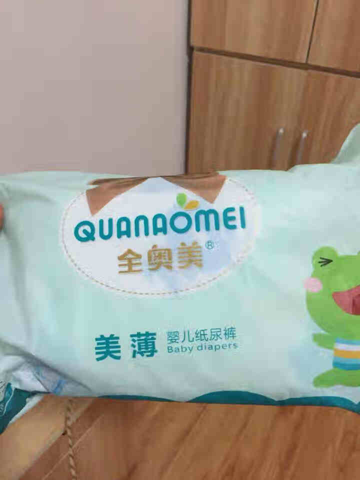 全奥美（Quanaomei）美薄系列婴儿纸尿裤尿不湿尿裤M码52片 L码体验装/8片怎么样，好用吗，口碑，心得，评价，试用报告,第2张