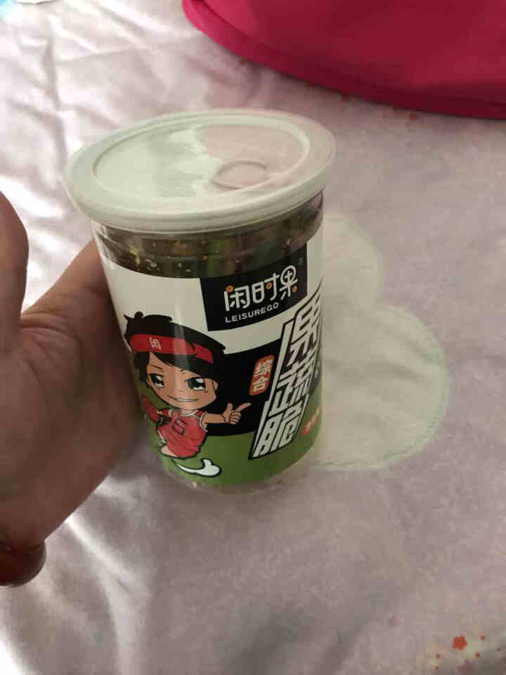 闲时果 综合果蔬脆100g 什锦混合蔬菜干土豆马铃薯芋头条萝卜莲藕南瓜片办公休闲零食送女友 综合果蔬脆100g/罐怎么样，好用吗，口碑，心得，评价，试用报告,第3张