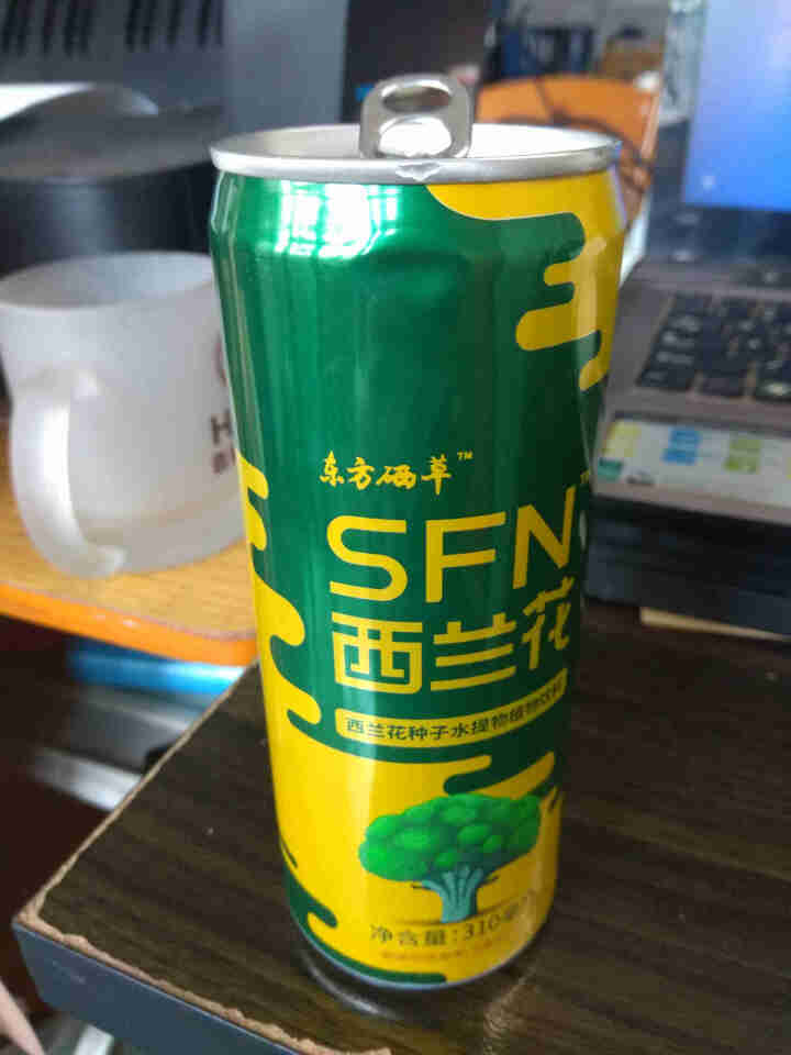 东方硒草 SFN西兰花植物饮料 种子水提物 萝卜硫苷 酸甜爽口 整箱装 310ml*6罐装怎么样，好用吗，口碑，心得，评价，试用报告,第2张