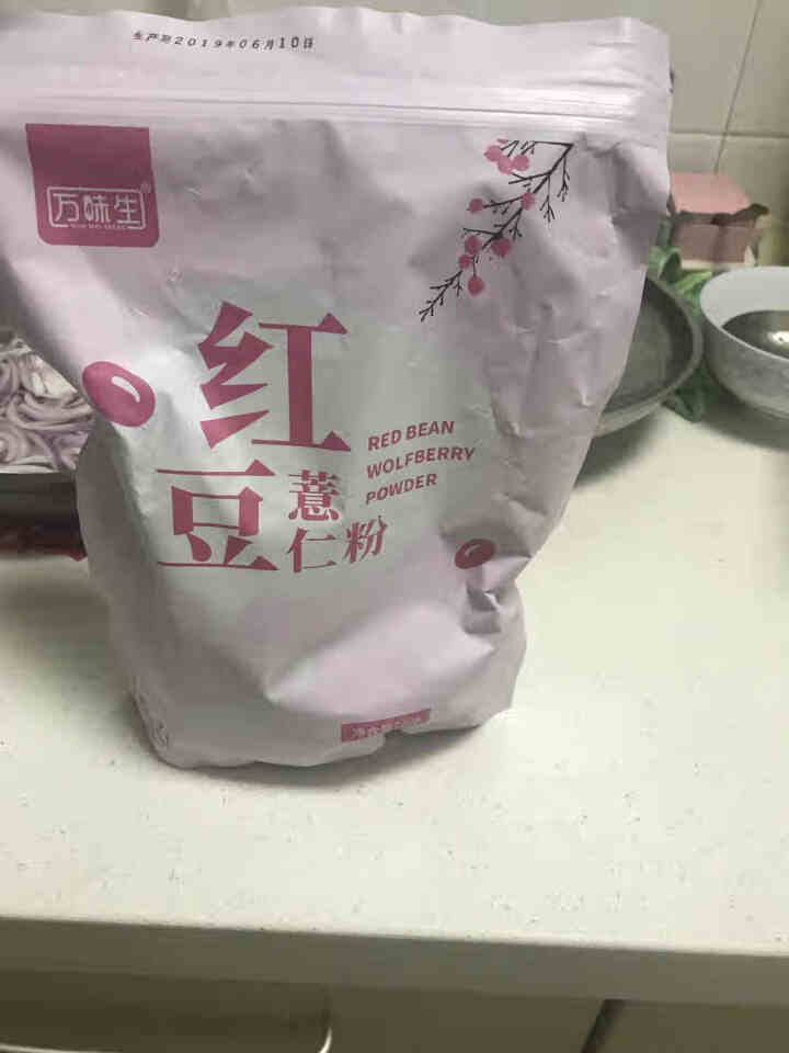 万味生 红豆薏米粉720g 薏仁即食营养代餐五谷冲泡早餐粉熟赤小豆速食粥怎么样，好用吗，口碑，心得，评价，试用报告,第2张