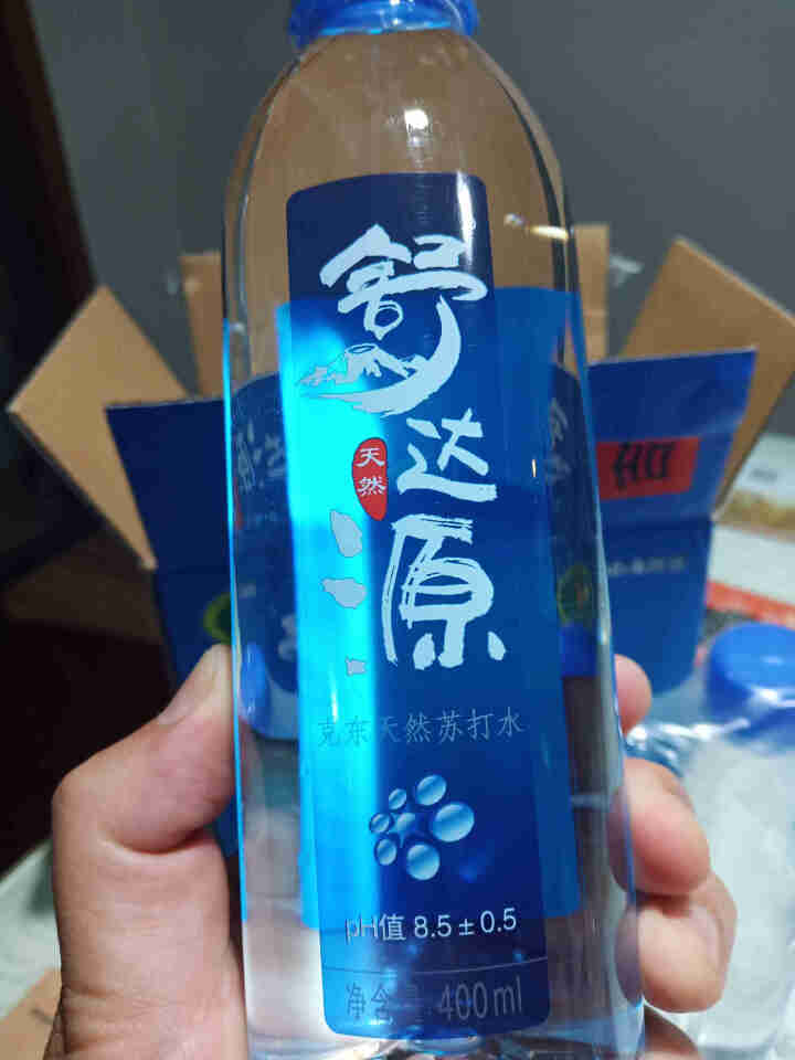 舒达源 克东天然苏打水  400ml*6瓶/箱  无气弱碱性矿泉水饮用水怎么样，好用吗，口碑，心得，评价，试用报告,第3张