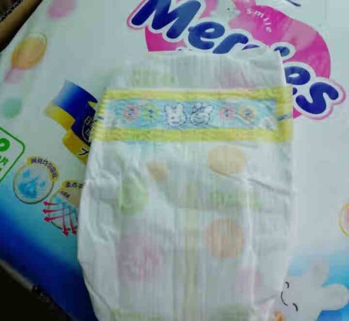 【旗舰店】花王（Merries）妙而舒瞬爽透气 婴儿纸尿裤小号尿不湿（4,第3张