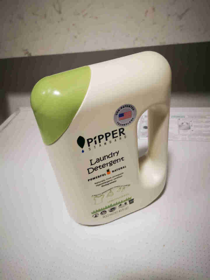 PIPPER 洗衣液柠檬香型 900ml 婴儿洗衣液 植物酵素 柠檬草香型怎么样，好用吗，口碑，心得，评价，试用报告,第3张