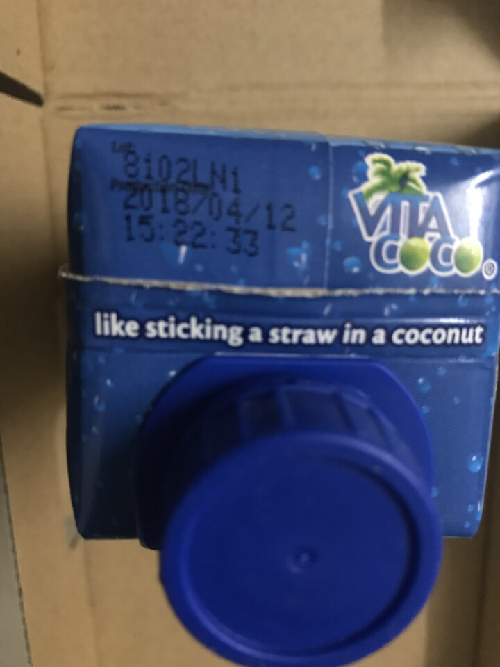 唯他可可（Vita Coco）天然椰子水进口NFC果汁饮料330ml*4瓶怎么样，好用吗，口碑，心得，评价，试用报告,第4张