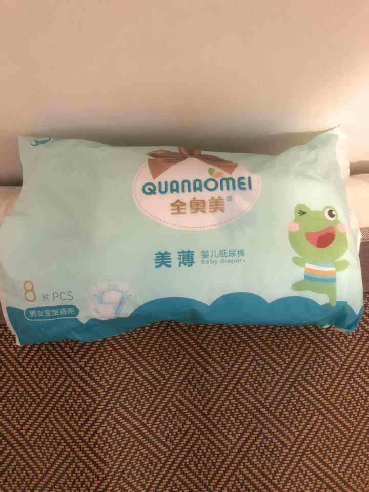 全奥美（Quanaomei）美薄系列婴儿纸尿裤尿不湿尿裤M码52片 L码体验装/8片怎么样，好用吗，口碑，心得，评价，试用报告,第2张