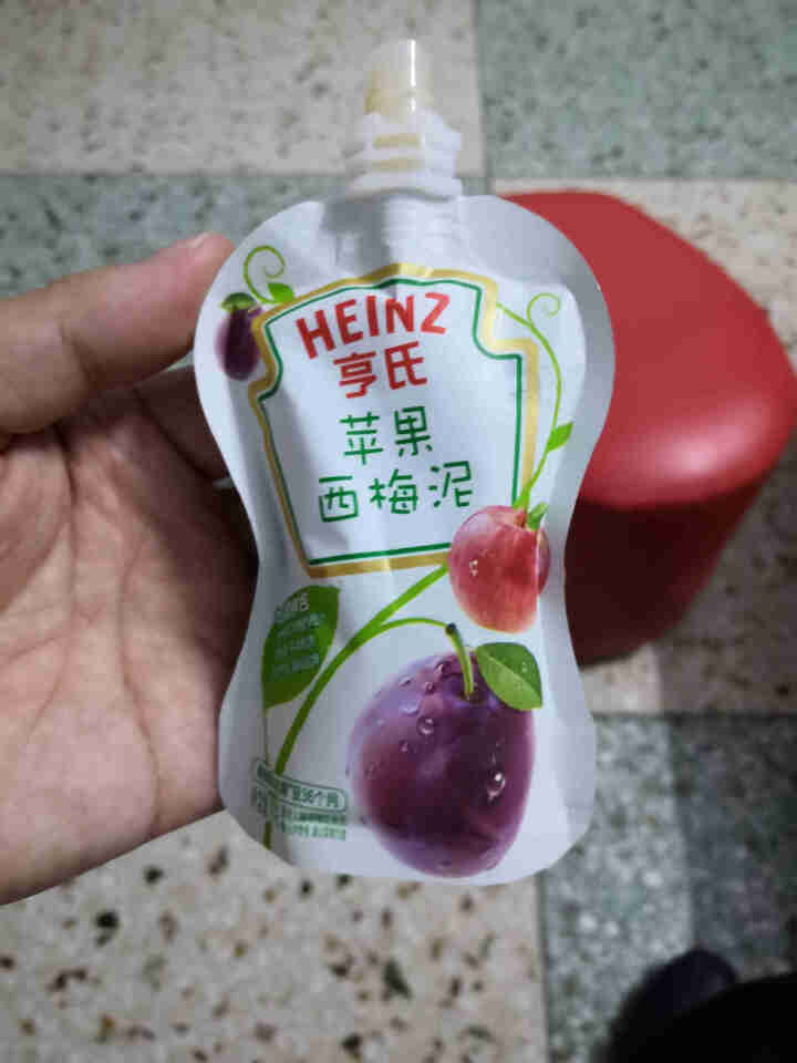 亨氏 (Heinz) 1段 婴幼儿辅食 苹果西梅泥 超金果泥宝宝辅食营养78g (辅食添加初期,第2张