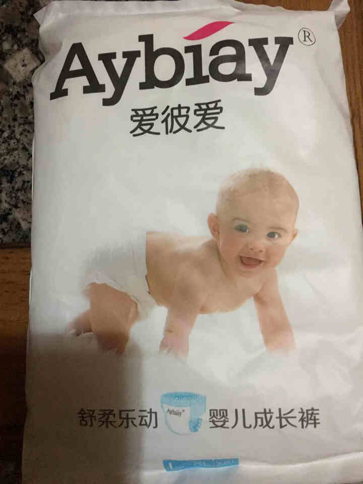 爱彼爱(Aybiay)拉拉裤成长裤婴儿尿不湿L/XL/XXL码超薄柔软男女宝宝通用 试用装XL码3片怎么样，好用吗，口碑，心得，评价，试用报告,第4张