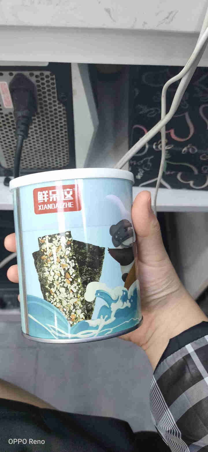 乐吉福芝麻夹心海苔脆儿童即食大片零食 巴坦木芝麻夹心【40克】怎么样，好用吗，口碑，心得，评价，试用报告,第2张