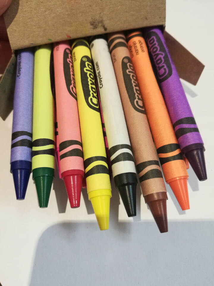 美国绘儿乐Crayola 儿童绘画 画笔工具 彩色蜡笔套装 学生绘画练习 24色标准蜡笔52,第3张