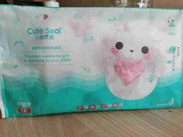 小萌希奥（Cute Seal）纸尿裤新品试用装尿不湿男女通用M 软萌天使纸尿裤,第2张